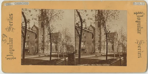 Iglesia del Santo Nombre, Chicago, c.1870